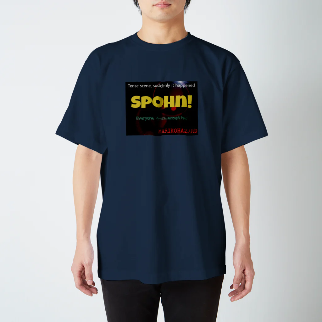 成多美龍のMARIKOHAZARD [SPOHN!]Tシャツ Regular Fit T-Shirt