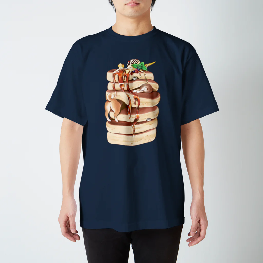 透月糖花のおしりパンケーキ スタンダードTシャツ