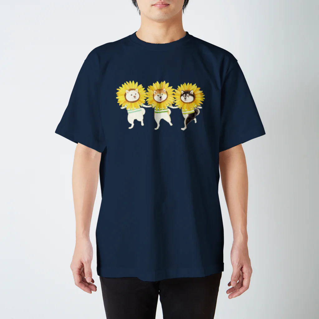 wankorosobaのひまわり🌻 スタンダードTシャツ