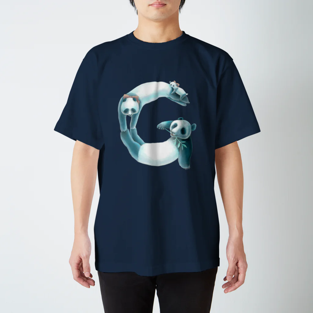 Botanical STUDIOの"G"  Wonderalphabet スタンダードTシャツ