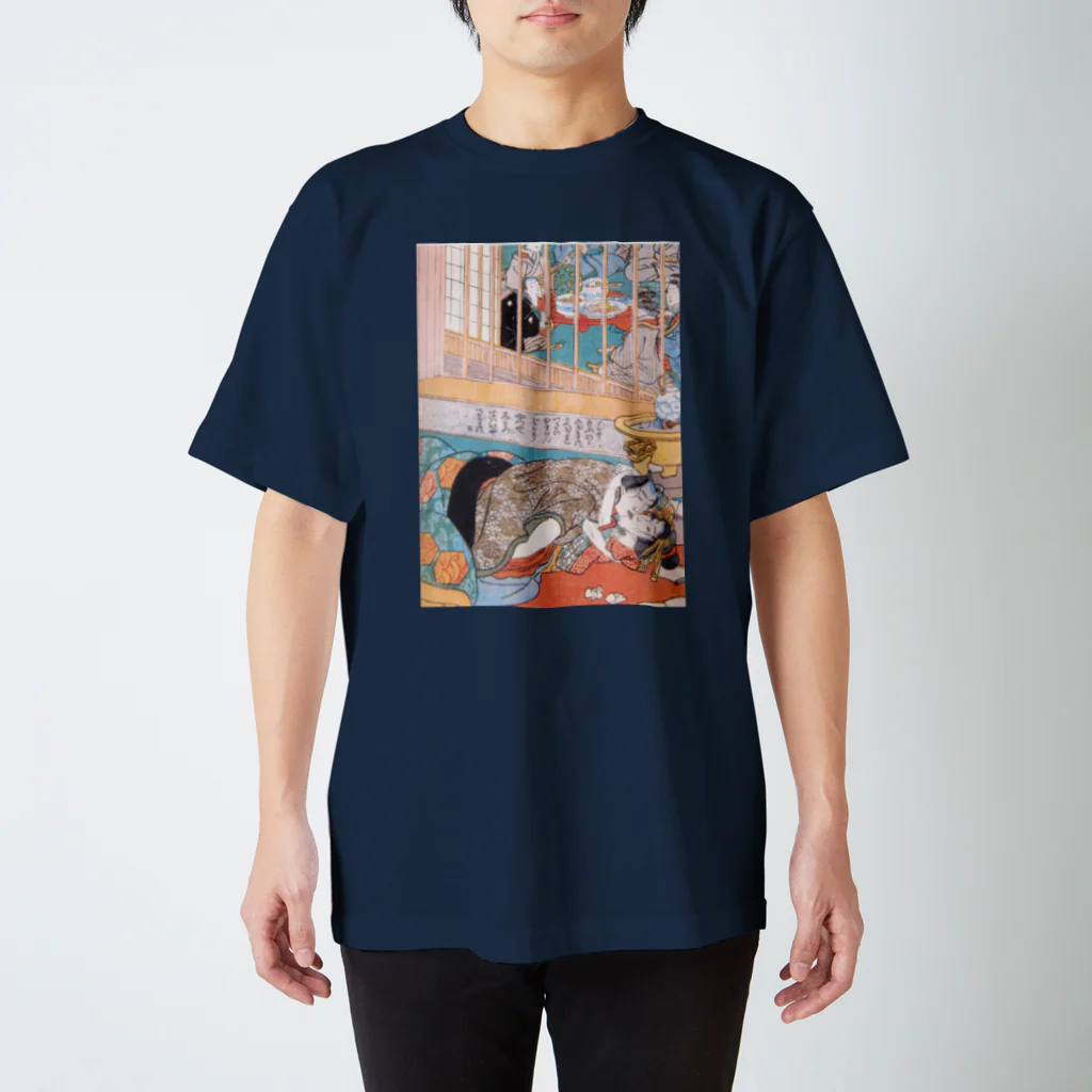 春画アートTシャツショップの歌川広重　浮世絵春画アートグッズ1 Regular Fit T-Shirt