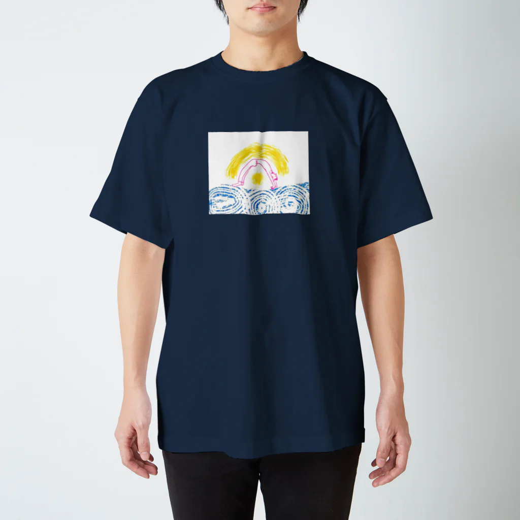 ももにじ屋のブリッジおじさん スタンダードTシャツ