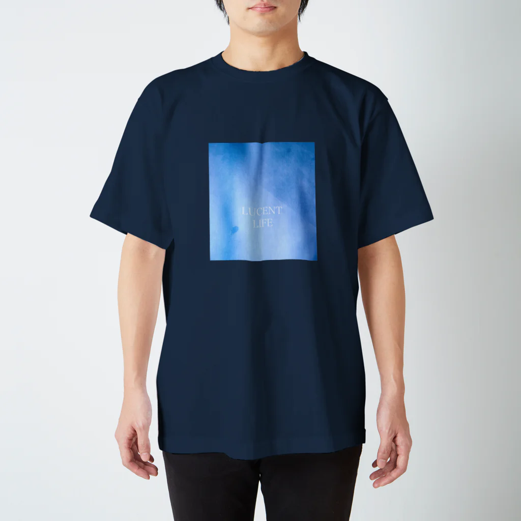 LUCENT LIFEのLUCENT LIFE 青世界 / Blue feeling Regular Fit T-Shirt