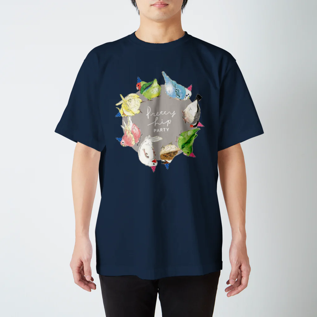 monbulanの小鳥たちのプリティーヒップパーティー Regular Fit T-Shirt