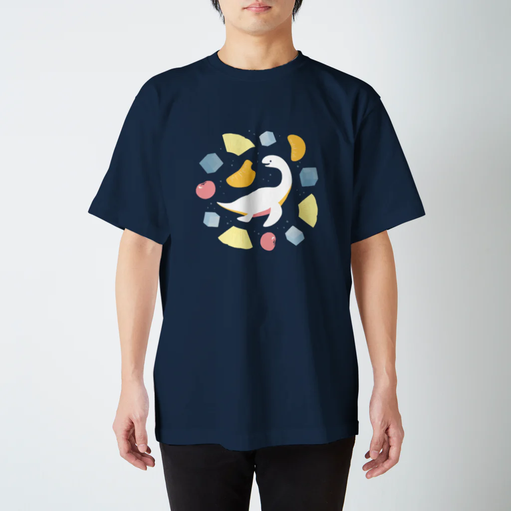 ドコドコ研究所のフルーツとソーダのまにまに スタンダードTシャツ