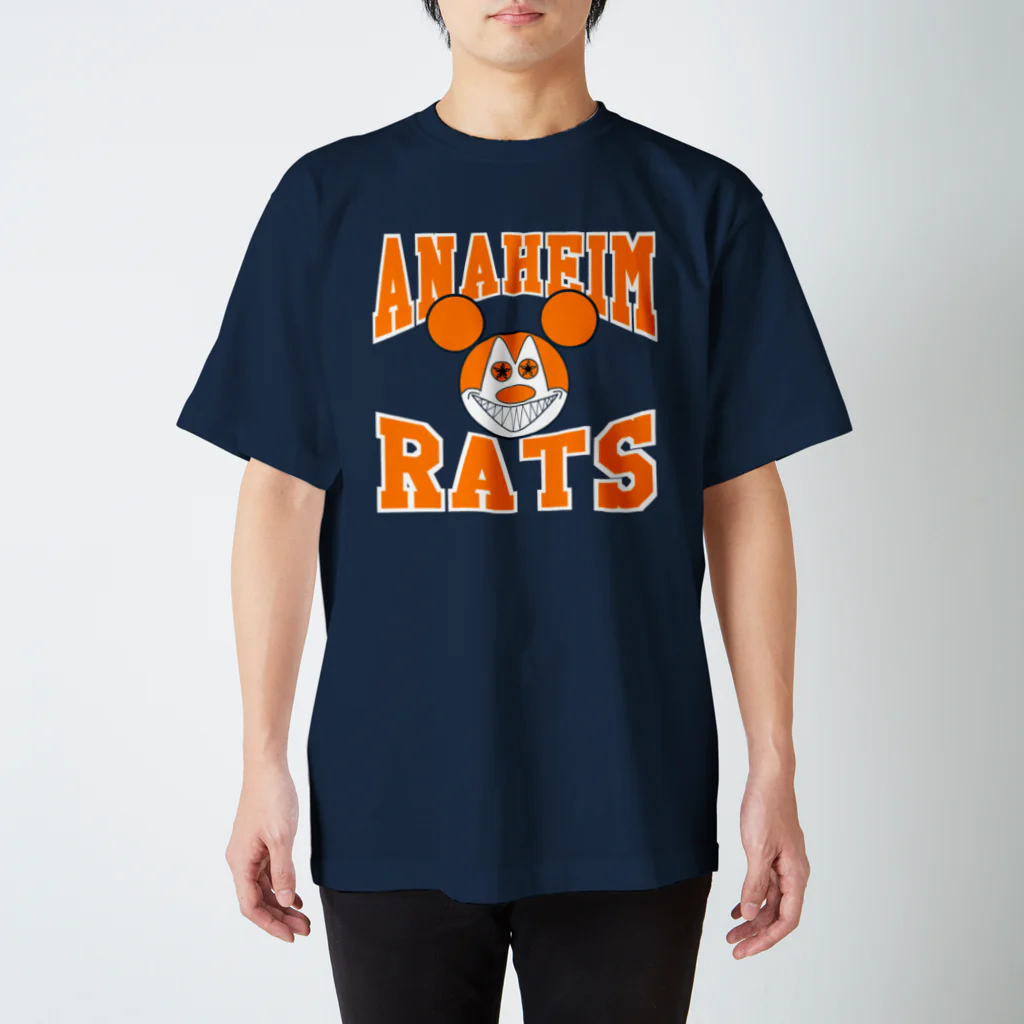 鮫瓦卍丸のANAHEIM RATS　公式Tシャツ Regular Fit T-Shirt