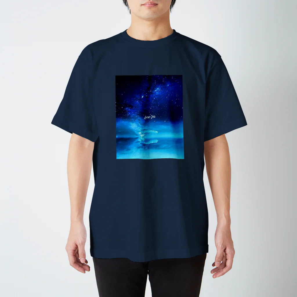 【ホラー専門店】ジルショップの幻想的な星空(縦Ver.) Regular Fit T-Shirt