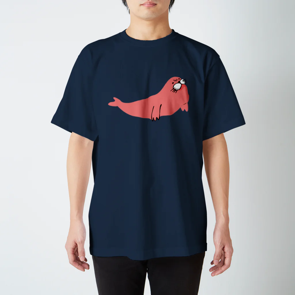 neconos Goodsのあざらしのひと Regular Fit T-Shirt