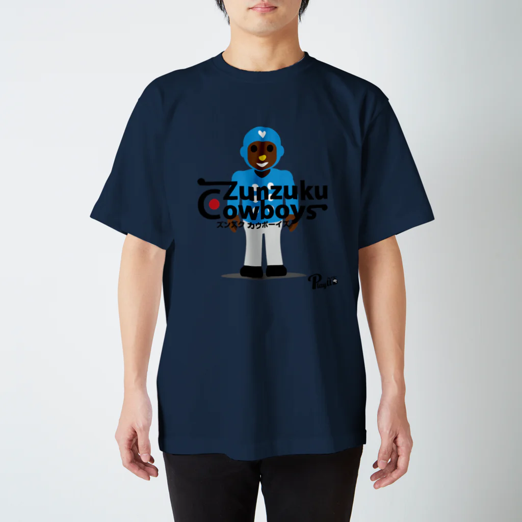 PlayU プレイユーのPlayU Zunuku Cowboys Bruce Graphic Tee スタンダードTシャツ