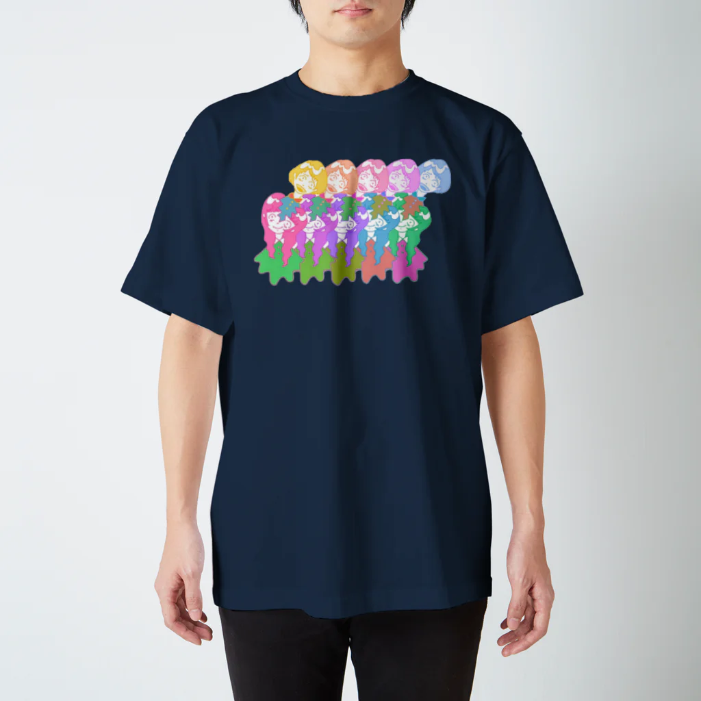 せナんス nonsense SHOPのパッカンガール2 スタンダードTシャツ