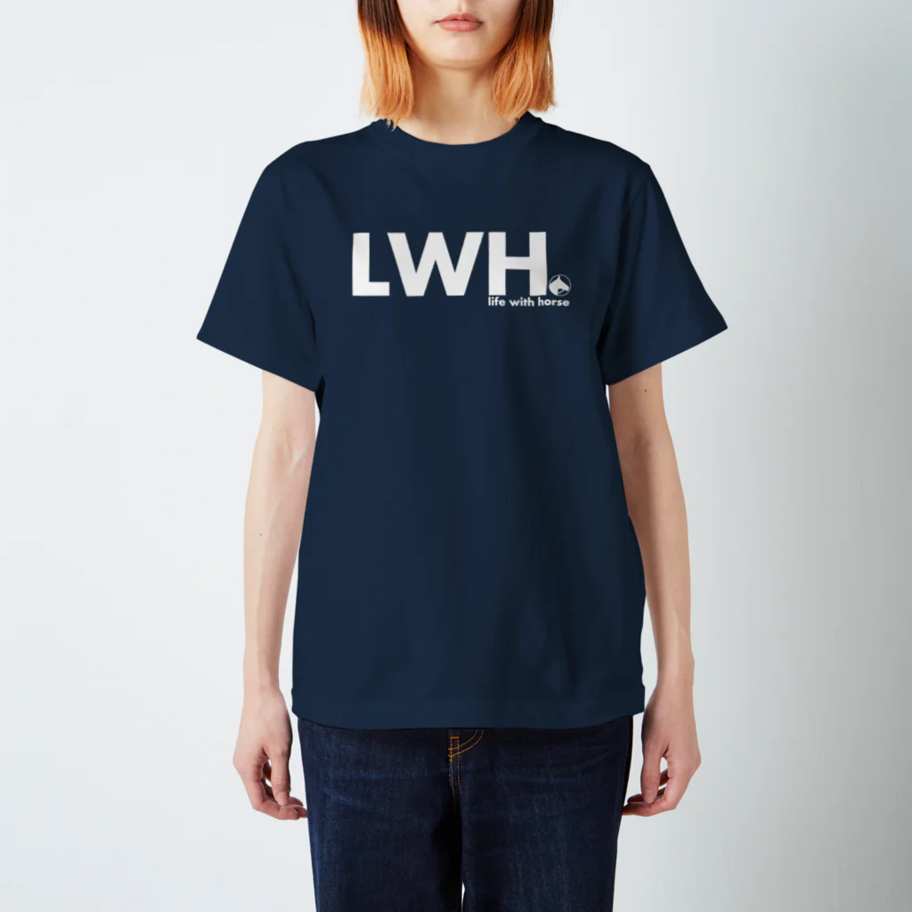 うまやさんのLWH（ホワイト） Regular Fit T-Shirt