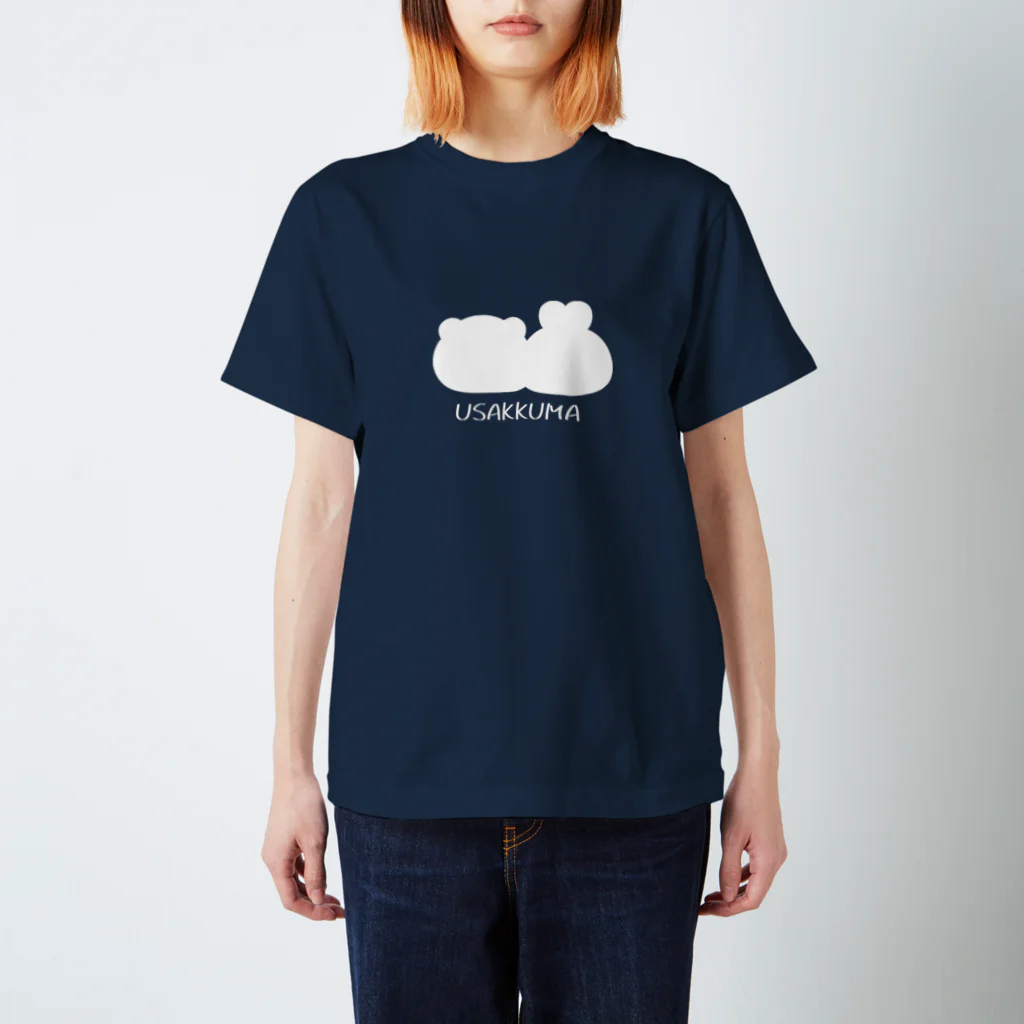 ゆる×ラブ♡うさっくまSHOP(usakkuma-Shop)のうさっくまとおそろいTシャツ Regular Fit T-Shirt