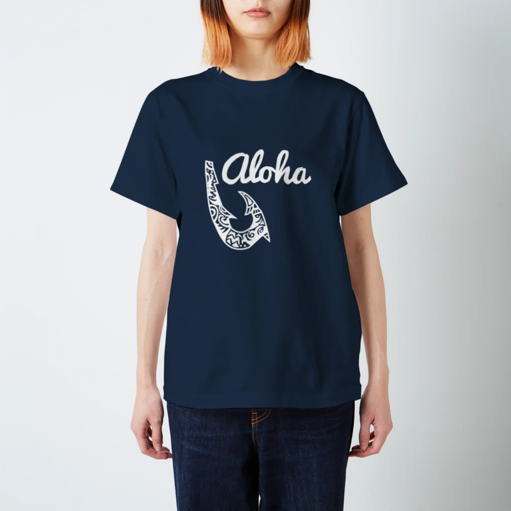 alohacanaのHawaiian Fish Hook スタンダードTシャツ