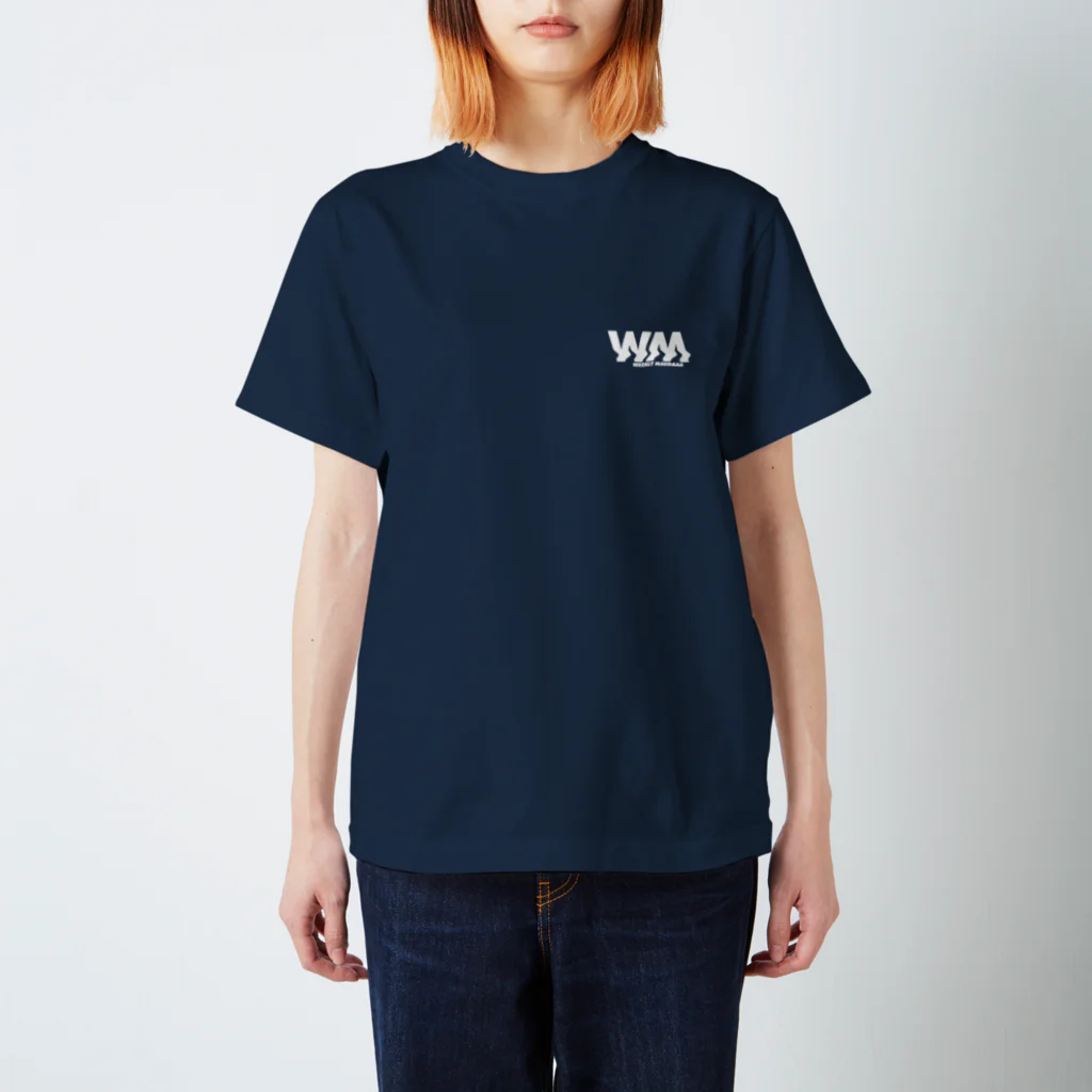 週刊まえだーのTシャツ（白ロゴ） Regular Fit T-Shirt