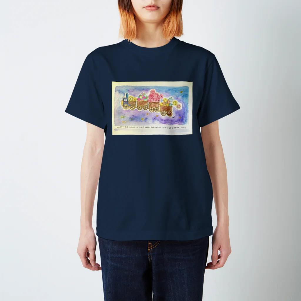 童画家 ☆たまてばこ主宰＊Tomyの365日HappyBirthDay スタンダードTシャツ