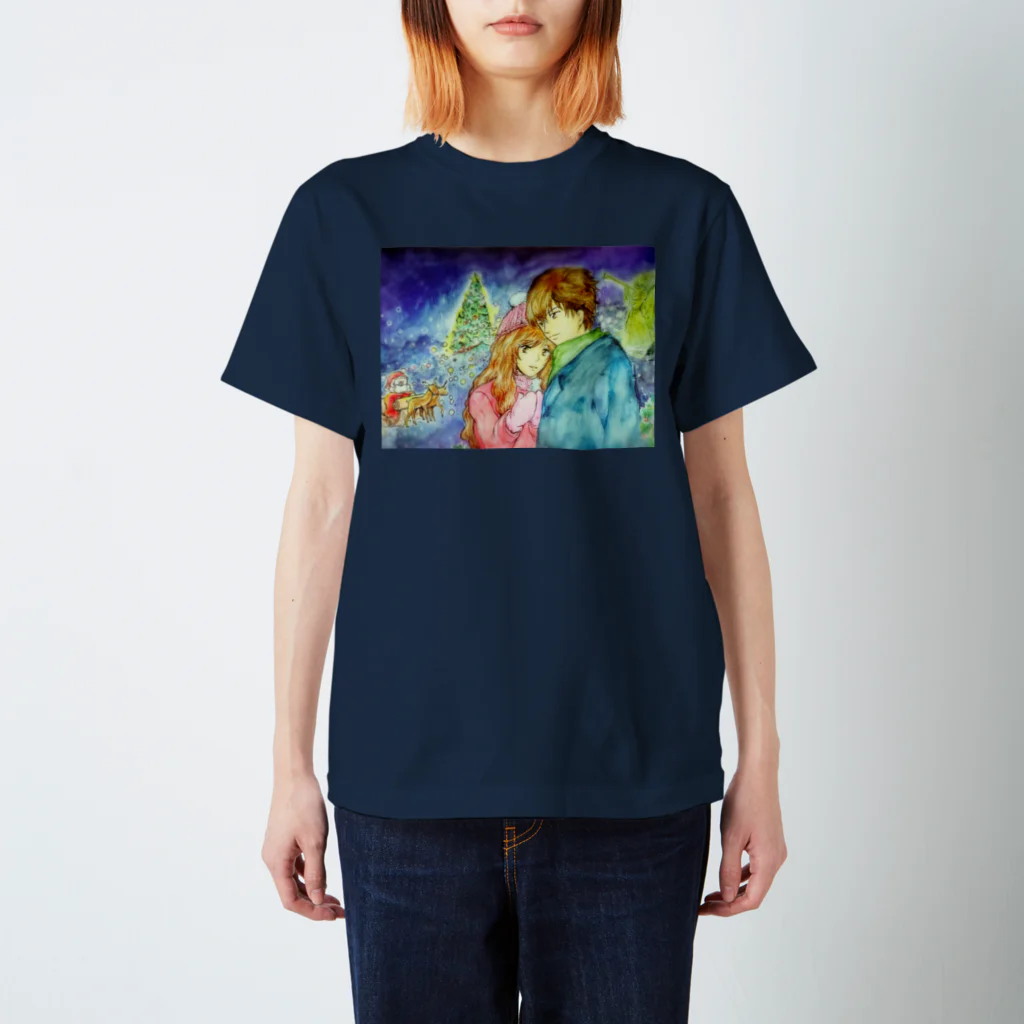 みいのWinter Mother Regular Fit T-Shirt