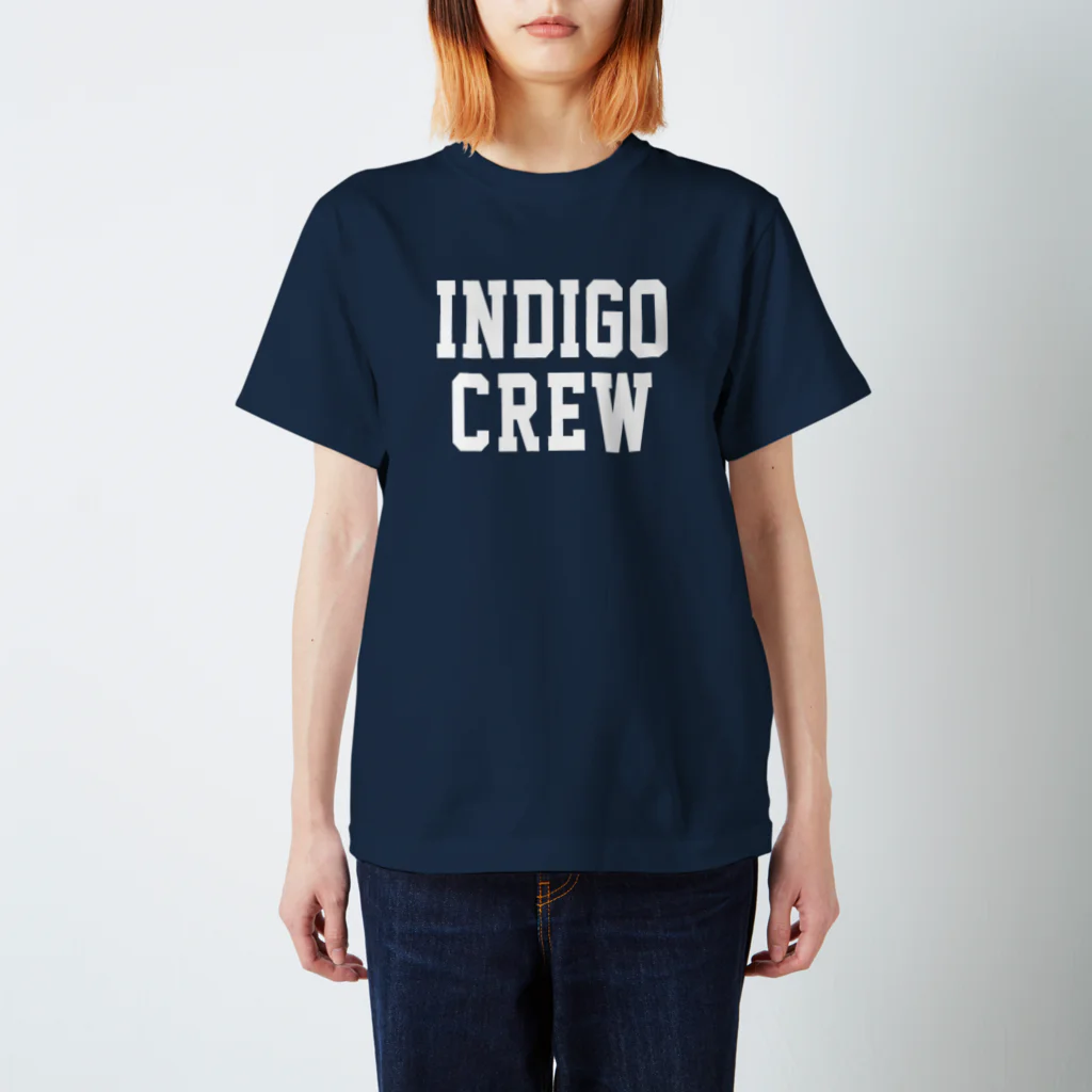 DE2M TのインディゴクルーST020-0000AA スタンダードTシャツ