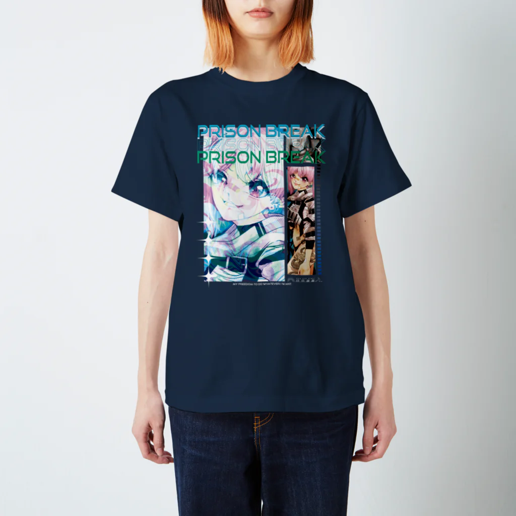 ☀️日日夜夜_day & night🌙の脱獄☆PRISONBREAK Regular Fit T-Shirt
