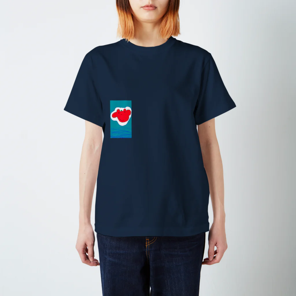 あっ、むげんたいすうのたぬきのたぬきりくん スタンダードTシャツ