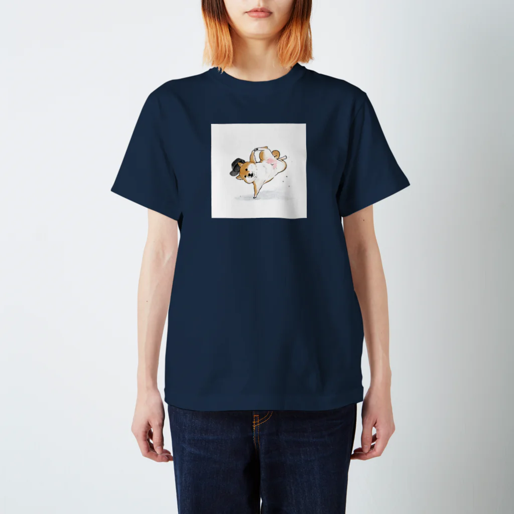 Tonton-Artのブレイキン柴ちゃん スタンダードTシャツ