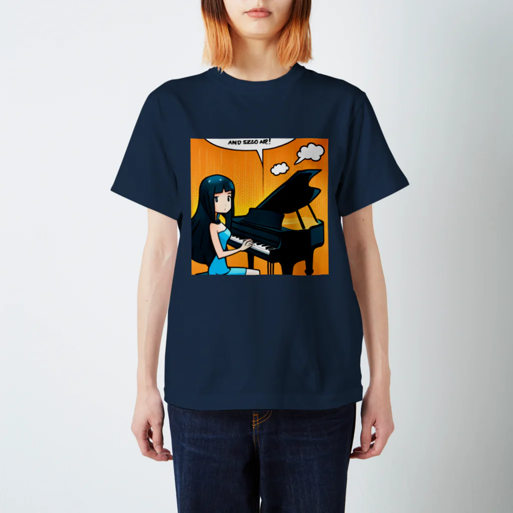 くま屋の音楽の魔法 スタンダードTシャツ