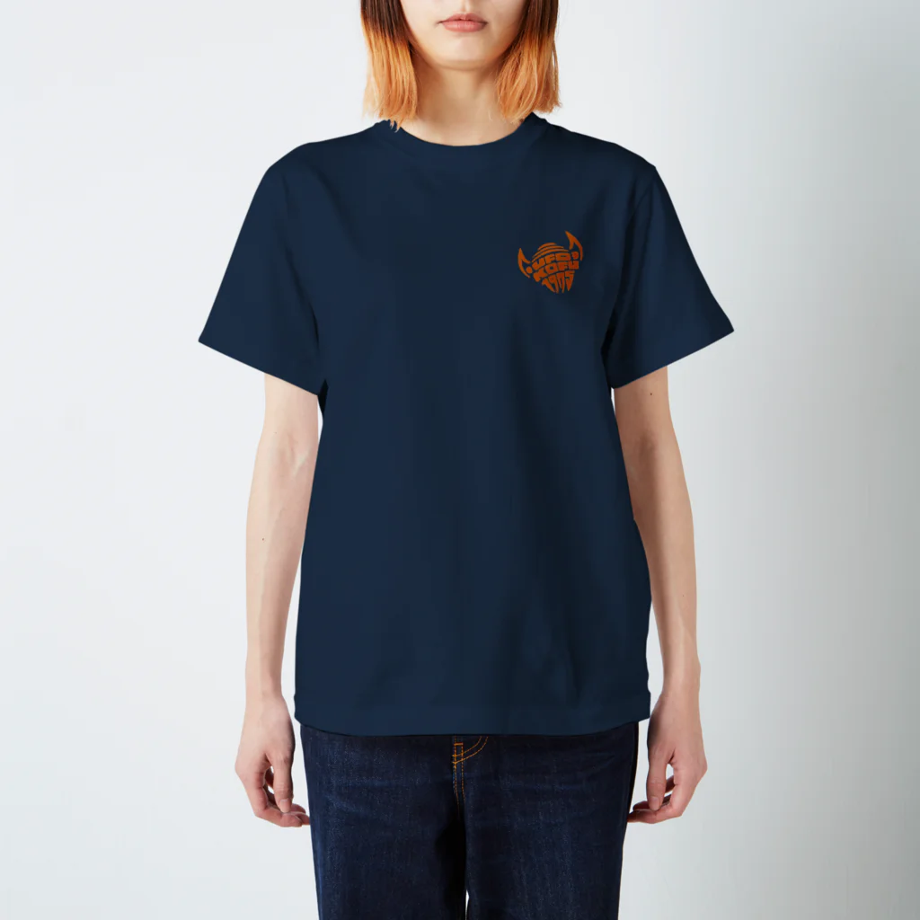 UFOKOFU1975のUFOKOFU1975シンボルマーク Regular Fit T-Shirt