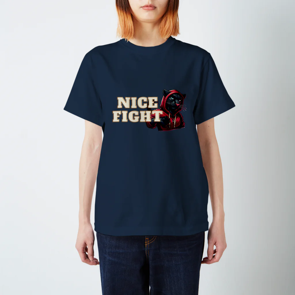 MenDou_KusaOのNice fight Regular Fit T-Shirt