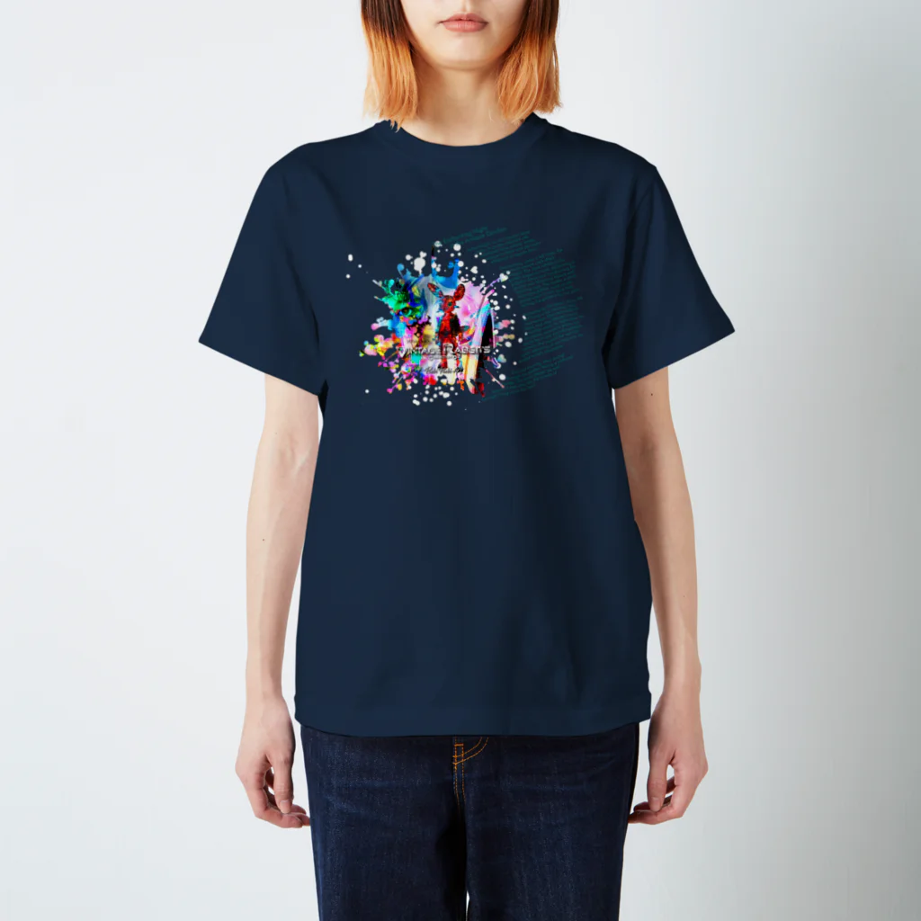 DOTS EMO JUICYの【Vintage Rabbits Collection 02】× Puchi Puchi Regular Fit T-Shirt