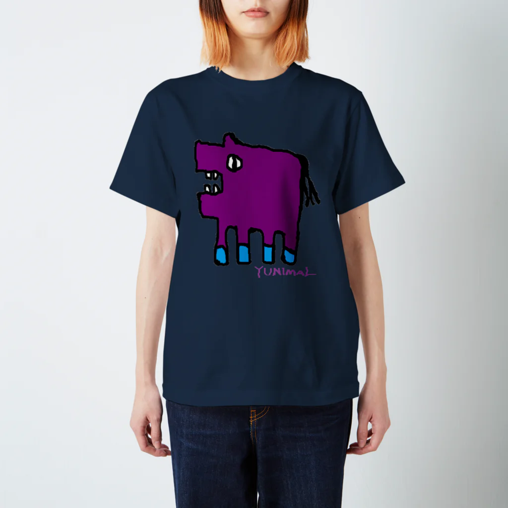 yunimalのカバ スタンダードTシャツ