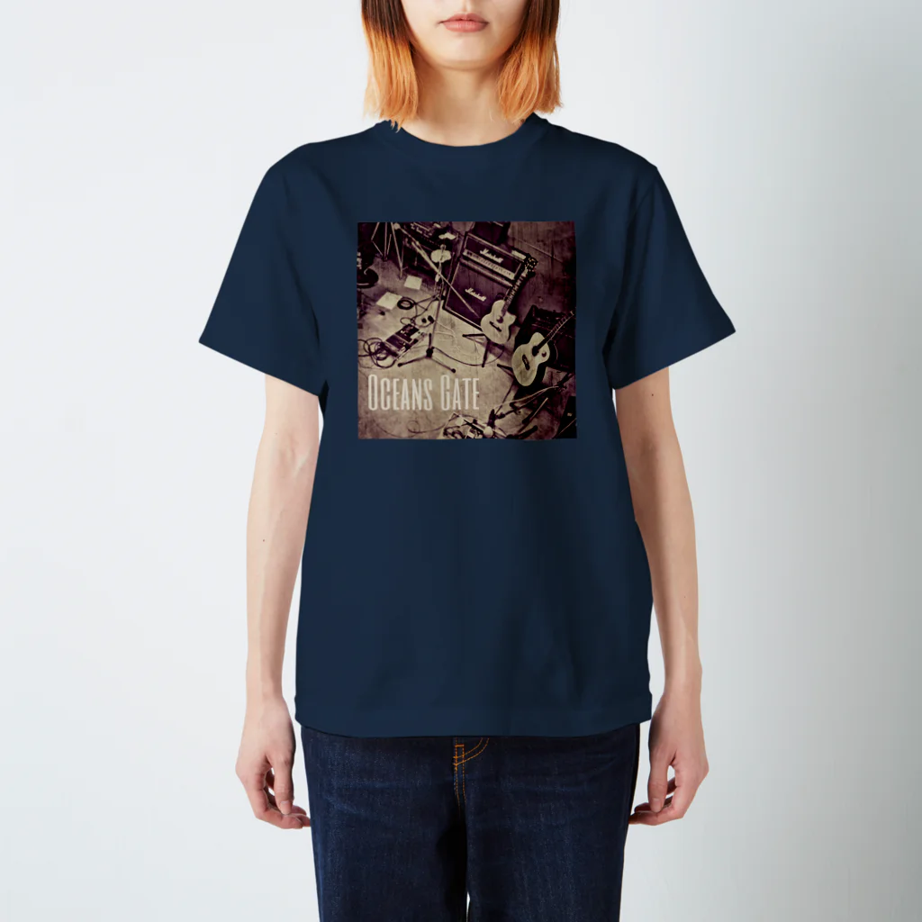 ShimiyasuのOceans Gate Original Design |STUDIO| Regular Fit T-Shirt