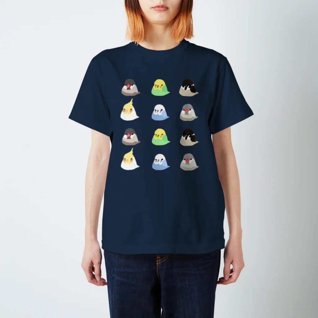 ゆるきものたちのことりたち スタンダードTシャツ