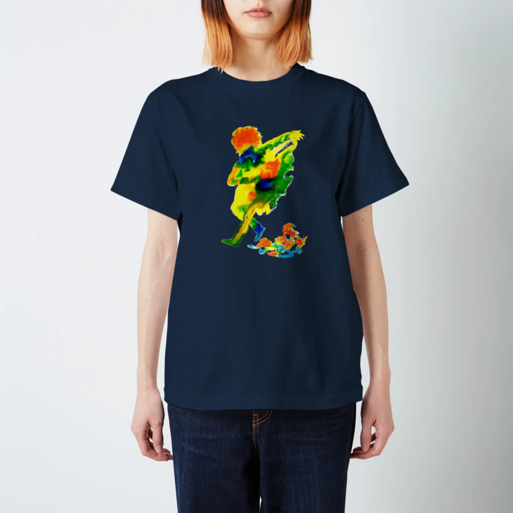 いろあそびの色遊び Regular Fit T-Shirt