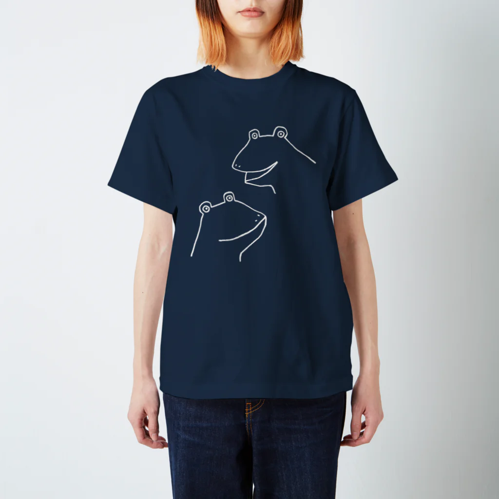 momomoのカエル３（ホワイトバージョン） Regular Fit T-Shirt