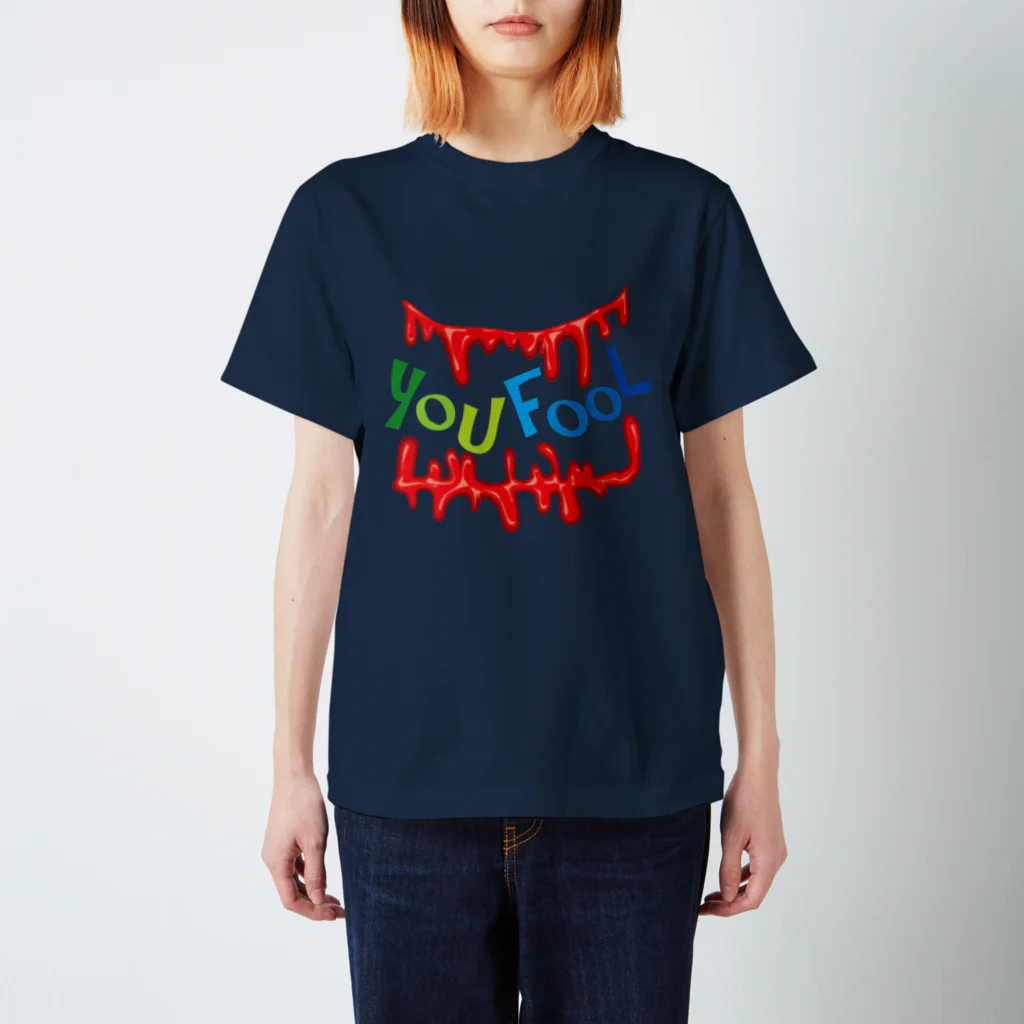 CUBIC ITEMのYOU FOOL Regular Fit T-Shirt