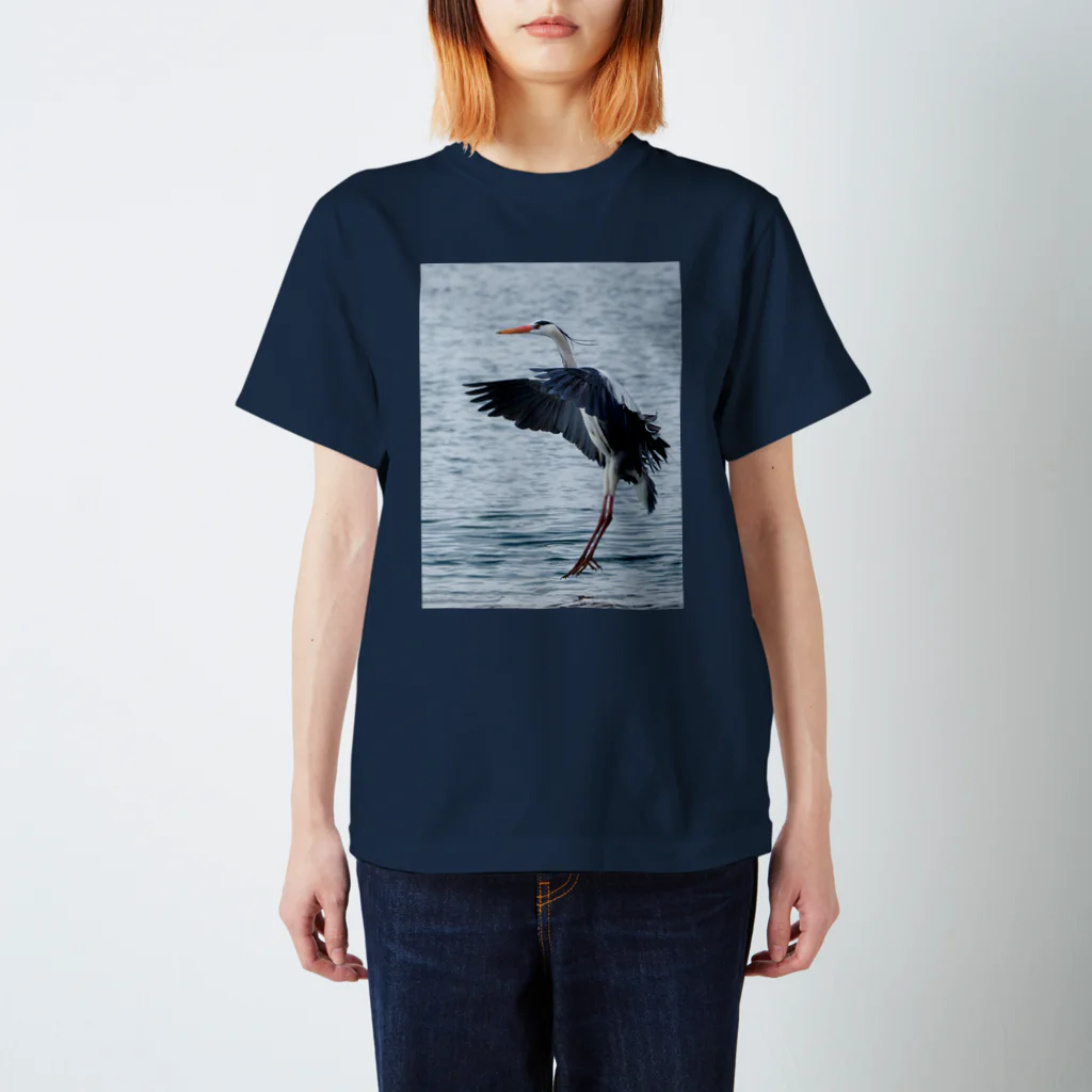 ヴァンのあおさぎ Regular Fit T-Shirt