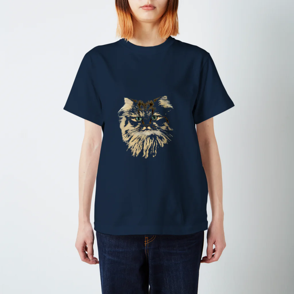 あたまのこっちみんにゃ Regular Fit T-Shirt