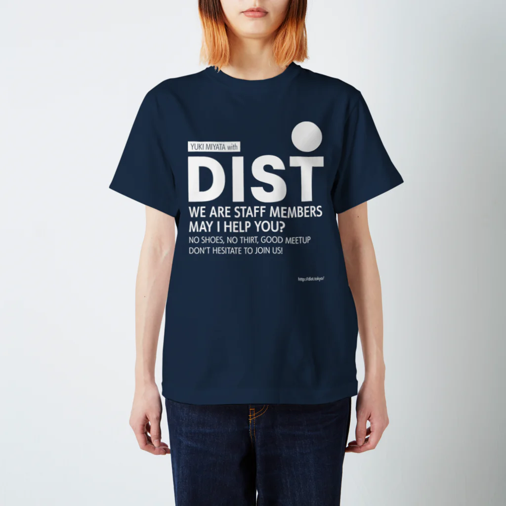 沖 良矢のDISTスタッフTシャツ（宮田 ver.） スタンダードTシャツ