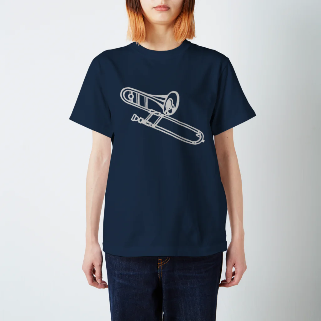 フクハラアキコのトロンボーン スタンダードTシャツ