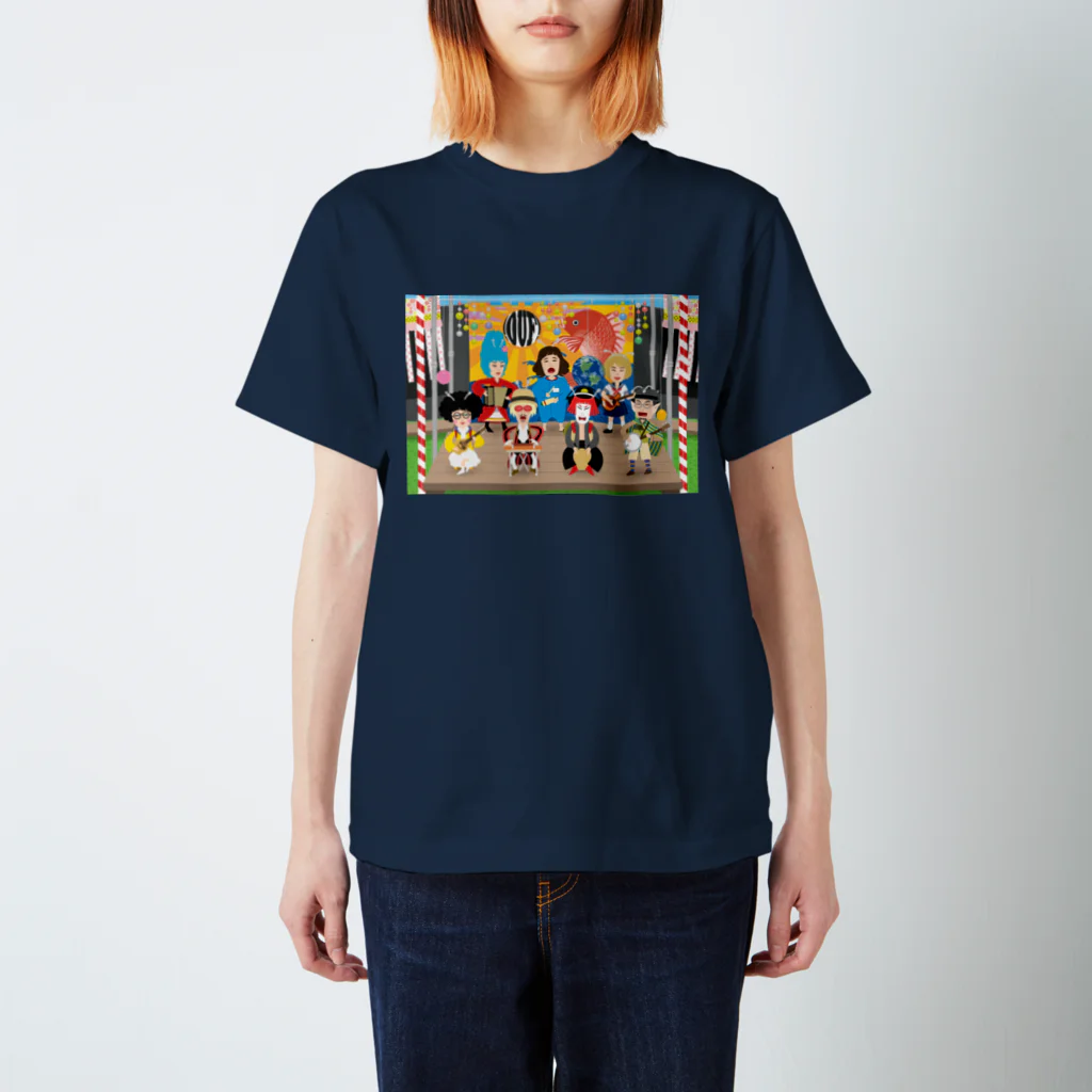 雑貨屋ヨコイマウの劇団どくんご「OUF!」 不安倶楽部 Regular Fit T-Shirt