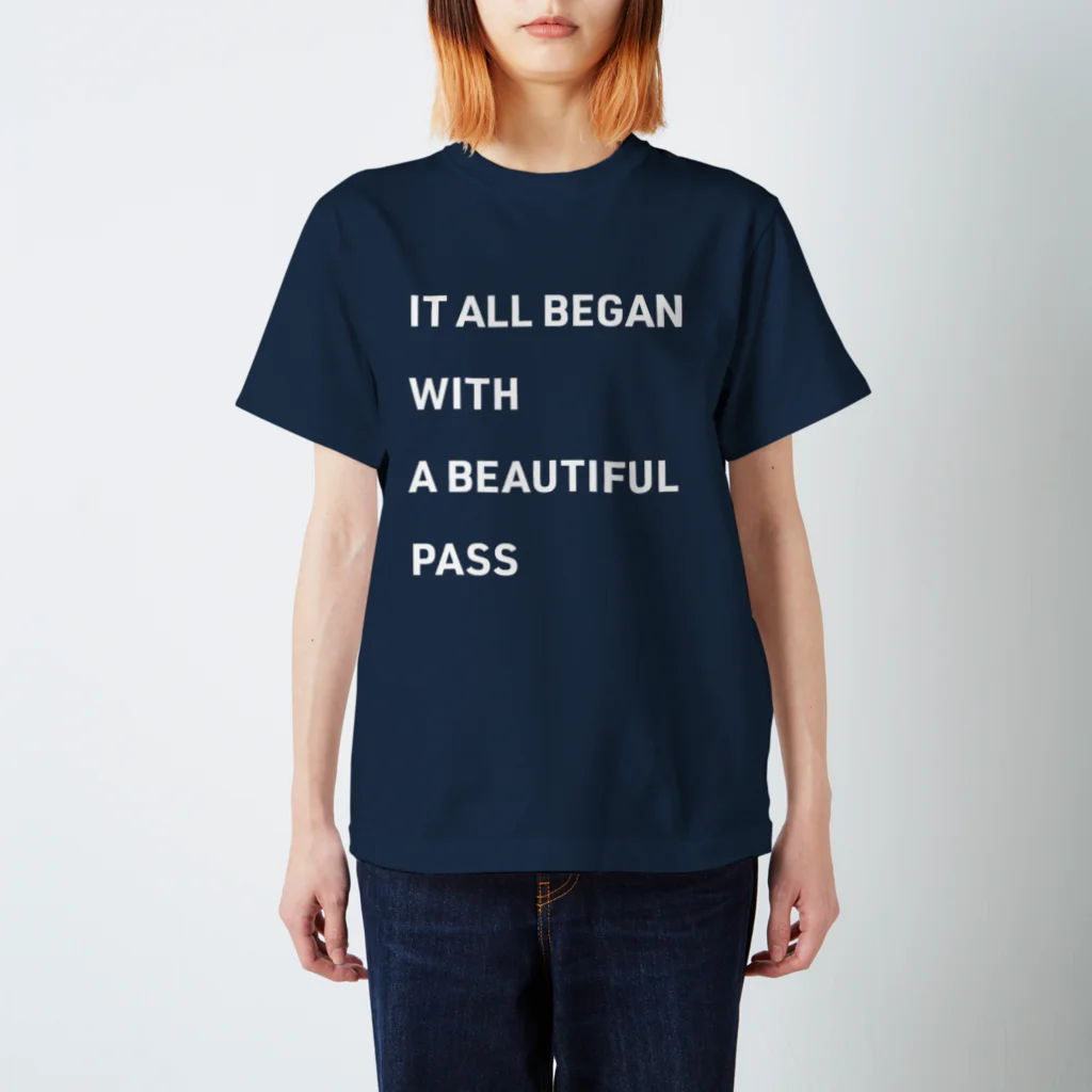 STELLA MARKETのIT ALL BEGAN WITH A BEAUTIFUL PASS  スタンダードTシャツ