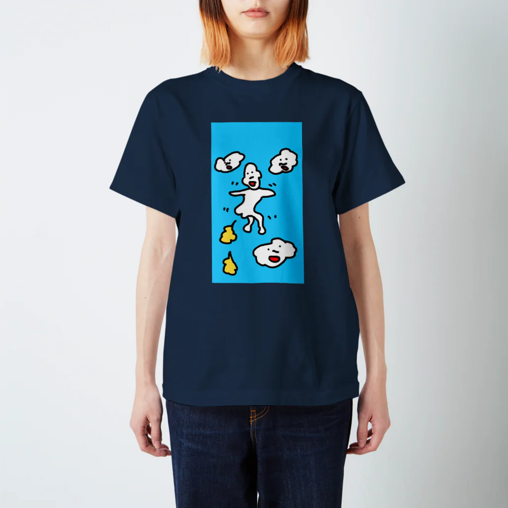 ちびがっつ！の空飛ぶ屁こきガッツ スタンダードTシャツ