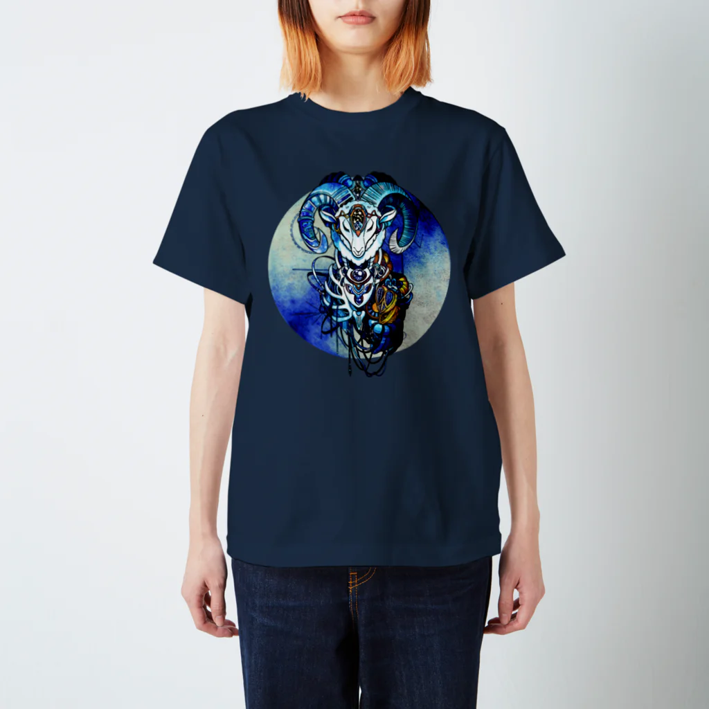 ハルノキ工房の夢羊ver.2 泥中のレプリカ（カラー) Regular Fit T-Shirt