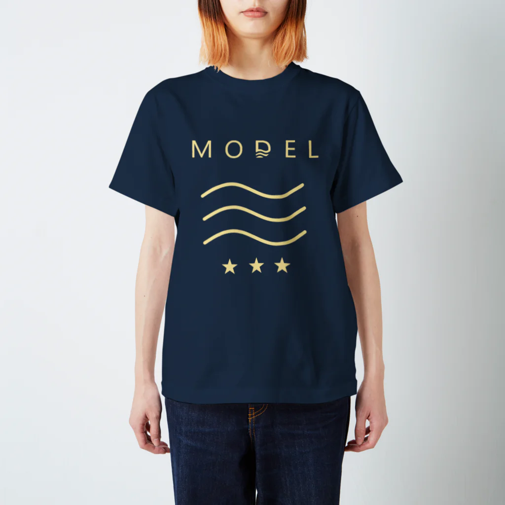 MODELjapanのスターウェイブ Regular Fit T-Shirt