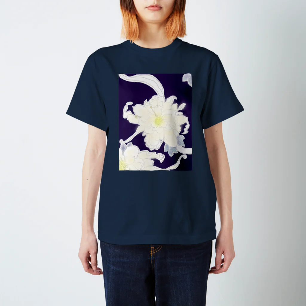 mofの夜に咲く花 Regular Fit T-Shirt
