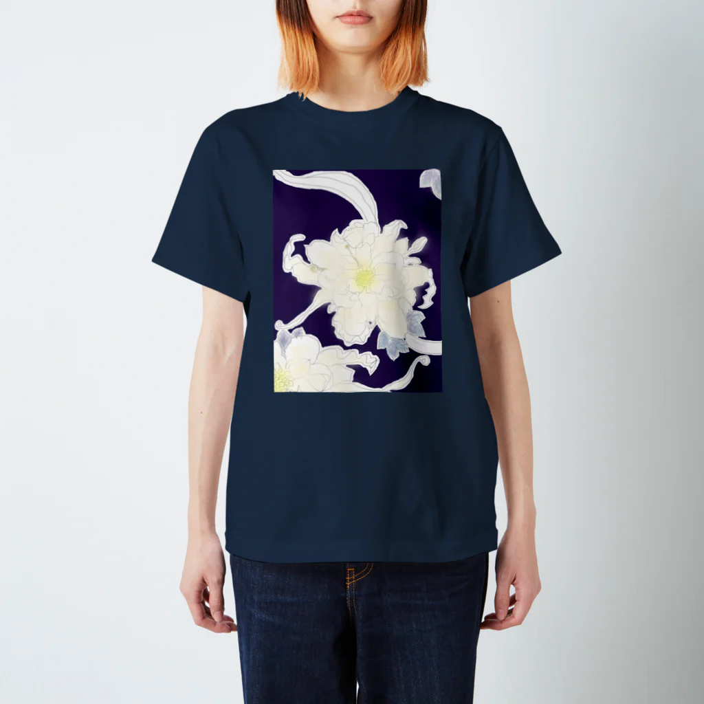 mofの夜に咲く花 スタンダードTシャツ