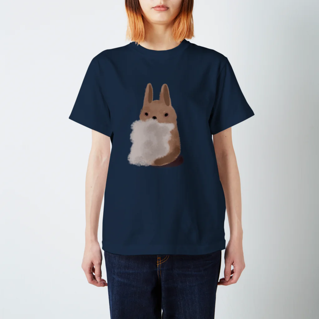 mendakoshopのウサギさんからワタがうわー Regular Fit T-Shirt