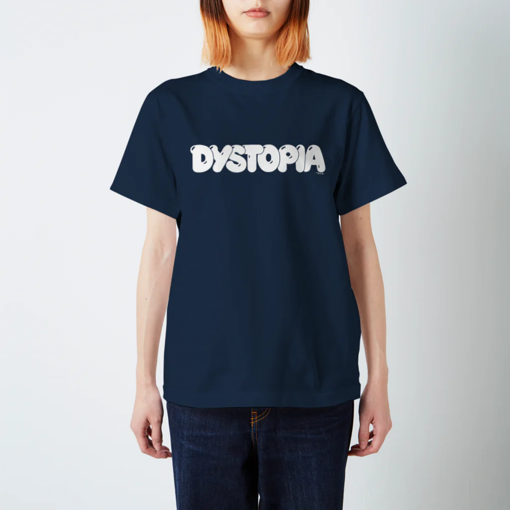 mastertape™のDystopia (Bubble Logo) スタンダードTシャツ