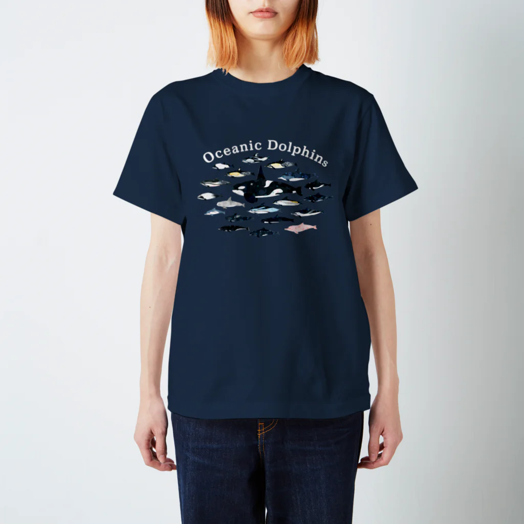 キクチミロのマイルカ科 濃色 Regular Fit T-Shirt