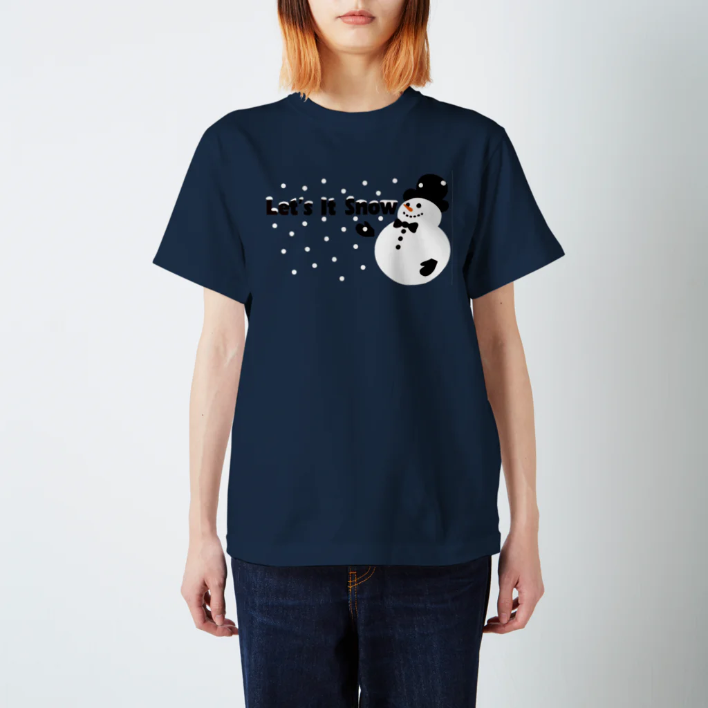 キッズモード某のLet it snow スタンダードTシャツ