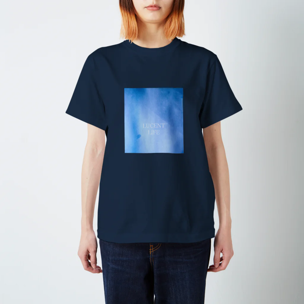 LUCENT LIFEのLUCENT LIFE 青世界 / Blue feeling Regular Fit T-Shirt